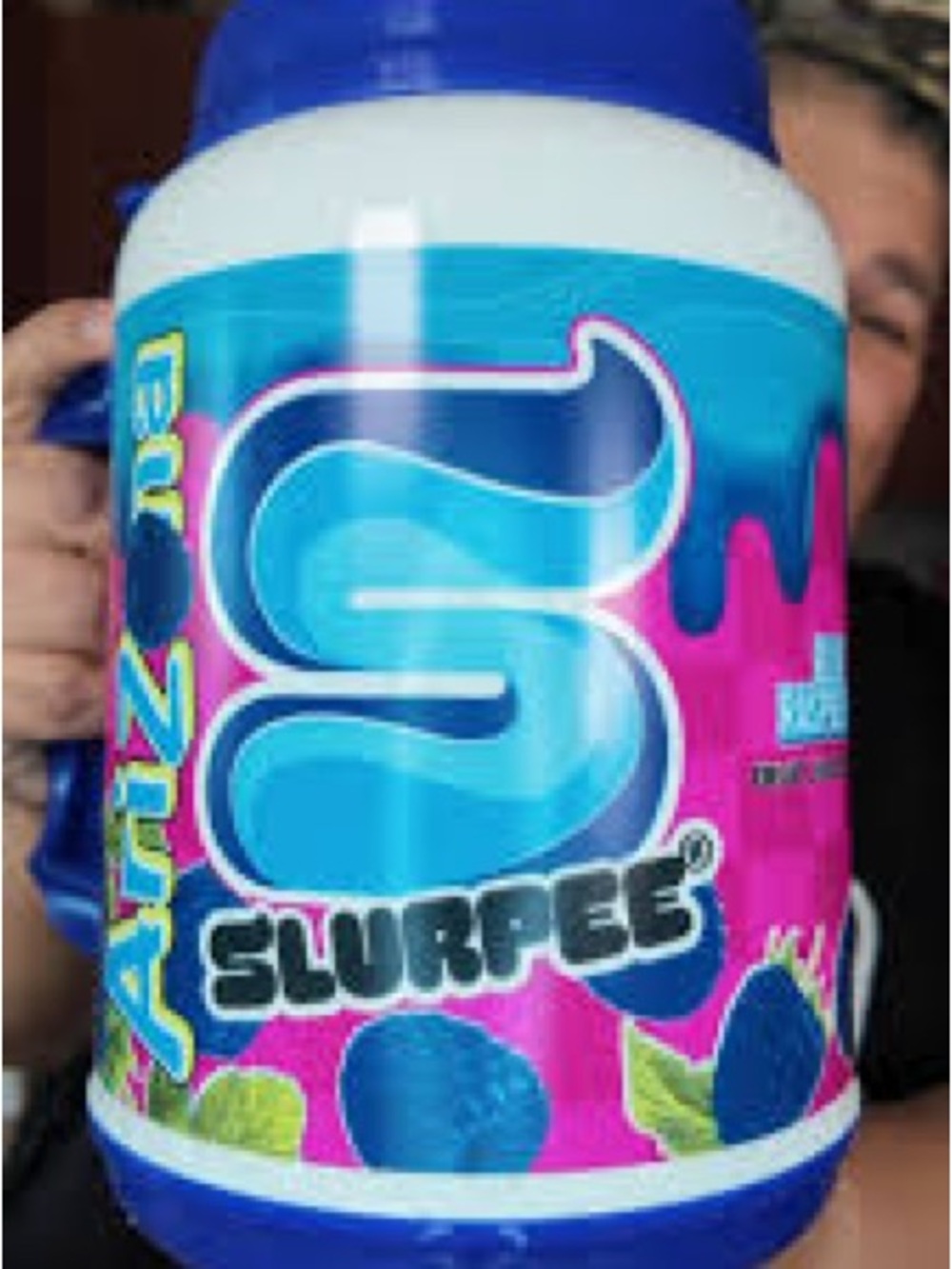 Slurpee Insulated Drink Jug - Blue & Pink